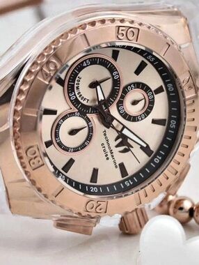 TechnoMarine Cruise Star Chronograph Watch Rose Gold
